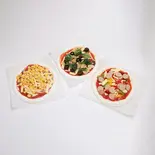 【¥200 OFF】ピザ+ドリンク+ケーキお得セット Soy Sausage Pizza set（松竹圓カフェ）