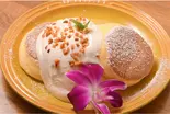マカダミアクリーム スフレパンケーキ(3枚)（PancakeHouseHoiHoi 栄本店）