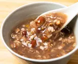 台湾五目あま粥 taiwan special rice gruel（金星 ヴィーナス ビューティアサイーフルーツボウル Venus beauty Acai fruit-bowl 北千住店）