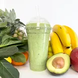 【ベジタブル】グリーンスムージー Green Veggie Smoothie(【ヘルシーアサイーボウル】&【グリークヨーグルト】 GOODスムージー 錦糸町店 Acai Bowls and Smoothies)
