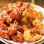 ヤンニョムチキン (骨なし)12個 +コーラ付き(韓国料理 トンマッコル 上野店)