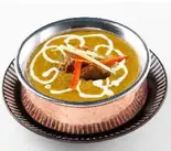 サグマトンカレー Saag Mutton Curry（SAKURA INDIAN RESTAURANT）