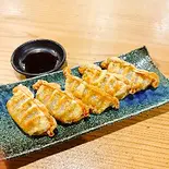 具だくさん 揚げ餃子 (5個)【酢醤油】（【定食弁当】松竹亭 清水店）
