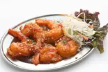 ガーリックエビチリ Garlic Prawn Chilli(New Namaste Himal ASAGAYA)
