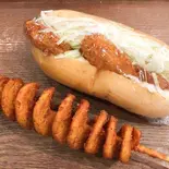 タルタルフィッシュとハリケーンポテトのセット（夢造りパン工房 相模大野店）