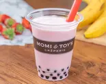 タピオカストロベリーミルクティ(Sサイズ) Tapioca Strawberry Milk Tea (Small Size)（MOMI＆TOY'S アリオ亀有店）