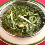 豆＆ほうれん草カレー/Daal Saag Curry（インド料理 ニュータージマハルエベレスト 西九条店）