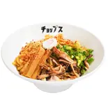 辛味油そば spicy oiled ramen noodle（【ガッツリ系まぜそば・油そば】 チョップス CHOPS 渋谷店）