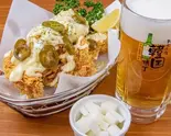 ハラペーニョ唐辛子マヨチキン（韓国料理 ホンデポチャ 武蔵小杉店）