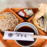 【当店売上No.3】つけ天蕎麦（そば処 伊勢福 山手支店）