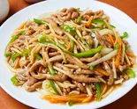 青椒肉絲焼きそば(四川麻辣火鍋 天府 桜木町店(中華料理・定食・ラーメン・餃子))