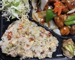 酢豚焼き飯弁当（紹興飯店）