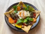 ハム卵チーズガレット（人と地球に優しいカフェ はぐくみ）