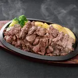 ハラミカットステーキ1ポンド(ソース2)(肉汁牧場チャックステーキ KING 大橋店)