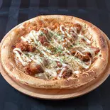 照り焼きチキンのピザ（ペンギンバーイタリアン）