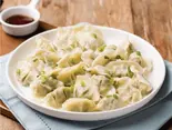 水餃子(11個) Boiled Dumplings（ソジュハンザン本店）