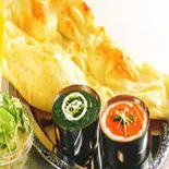 [2 types of curry with naan and rice] 2 curry set / 2 Curry Set（Sumitra Asian Dining）