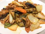 ナス味噌(中華麺房 栄記(1300円以上注文サービスあり))