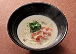 海老クリームのおうどん（麺匠の心つくし つるとんたん新宿店）