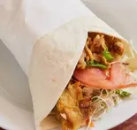 チキンケバブラップ Chicken Kebab Wrap（ASIAN DININGスバ）