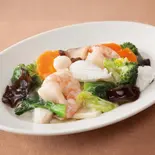 海鮮のあっさり塩炒め（大連餃子基地DALIAN アークヒルズ店）