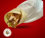 チキンケバブラップ Chicken Kebab wrap（ユルケバブ阿佐ヶ谷）