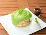 抹茶カスタードとカラメルあんこのホットケーキ(512 パンケーキ/フレンチトースト専門店)