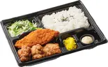 カラサーモン弁当 Fried thigh chicken with salmon bento（熟成醬油唐揚げ CHI-SHIN-CHU）