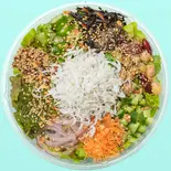 釜揚げしらすの腸活サラダボウル（12種野菜とスーパーフードの腸活サラダ SUPER FOOD SALAD TOKYO）