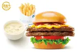 【+60円ドリンクセット】ダブルとびきりチーズ〜北海道チーズ〜(モスバーガー 薬院店)