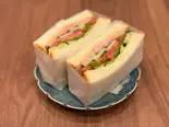 ハムチーズ野菜サンド（cafe蔵）