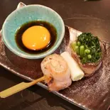 すき焼き串（博多焼き鳥と九州料理 絆串 鶴舞店）