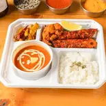 C BBQカレーセット BBQ curry set（東京インドアジアン オリーブ）