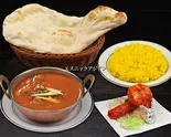 タンドリーチキンカレーセットTandoori Chicken Curry Set（ベンディカインド料理＆バー恵比寿店）