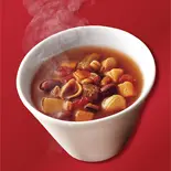 ミネストローネスープ Minestrone（スムージー＆タコライス 農Cafe and Marche(農カフェアンドマルシェ)東新宿店）