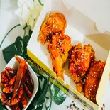 麻辣小鸡腿,鳥もも Mala Chicken Thigh 4個（麻辣香鍋＆過橋米线専門店 上野店）