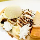 Wクリームチョコバナナアイスくれーぷ（くれーぷくれーぷ）