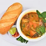 牛肉の煮・バインミー BÒ KHO CHẤM BÁNH MỲ（ベトナム料理チェーサイン2号レストラン）