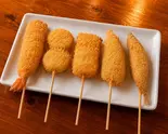 海鮮串盛合せ5本（居酒屋まんま）