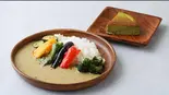 ベジGreenカレーデザートセット（塗り絵カフェ ＆Green）