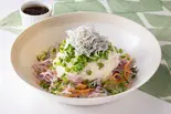 おぼろ豆腐としらすのサラダ(和風ドレッシング) 1P（フロプレステージュ 千葉ペリエ）