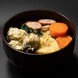 ちゃんこ鍋【塩】(-力士食堂-WANPAKU)
