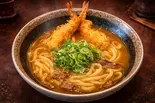 #エビ天カレーうどん（出汁うどん彩 IRODORI）