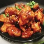 鶏肉黒酢炒め(黑醋鸡)(中華市場 悟空)