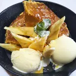 甘く香るキャラメルバナナフレンチトースト(ワンズハウス)