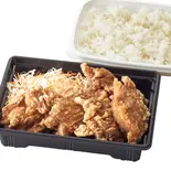 若鶏もも唐揚げ弁当（定食屋よつ葉 万代店）