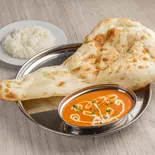 バターチキンカレーセット(butterchikencurryset)（インドネパール料理リンシャ）