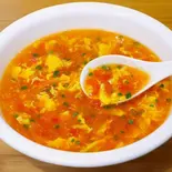 トマトスープ(西红柿鸡蛋汤)（中華料理 錦園）