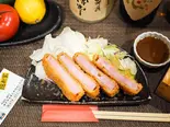 厚切りハムカツ（こだわりや隠れ家）