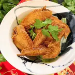 L4. ルーロー 鶏手羽先 4個 魯肉 鶏翅(アジアの小さな食卓 祐祐 chelin.1688)